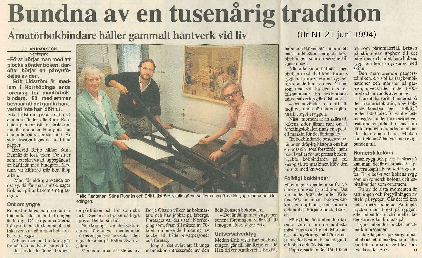 NT 21 juni 1994